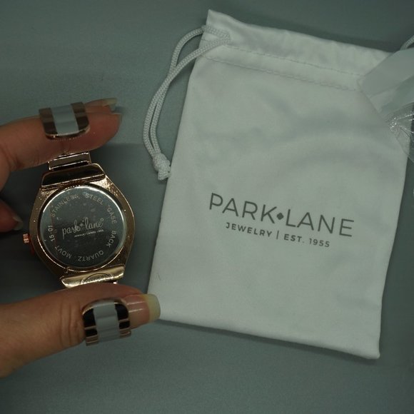NEW Park Lane Jewelry BOSSBABE Open Cuff WATCH Hostess Excl. Rose Gold RETIRED - Picture 6 of 9